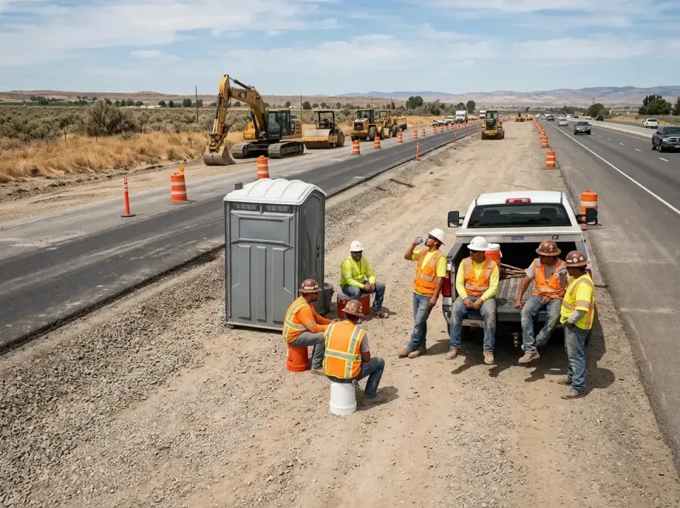 highway-road-construction-crew-007 — frequently asked questions, Porta Potty and Restroom Rentals in Succasunna, NJ